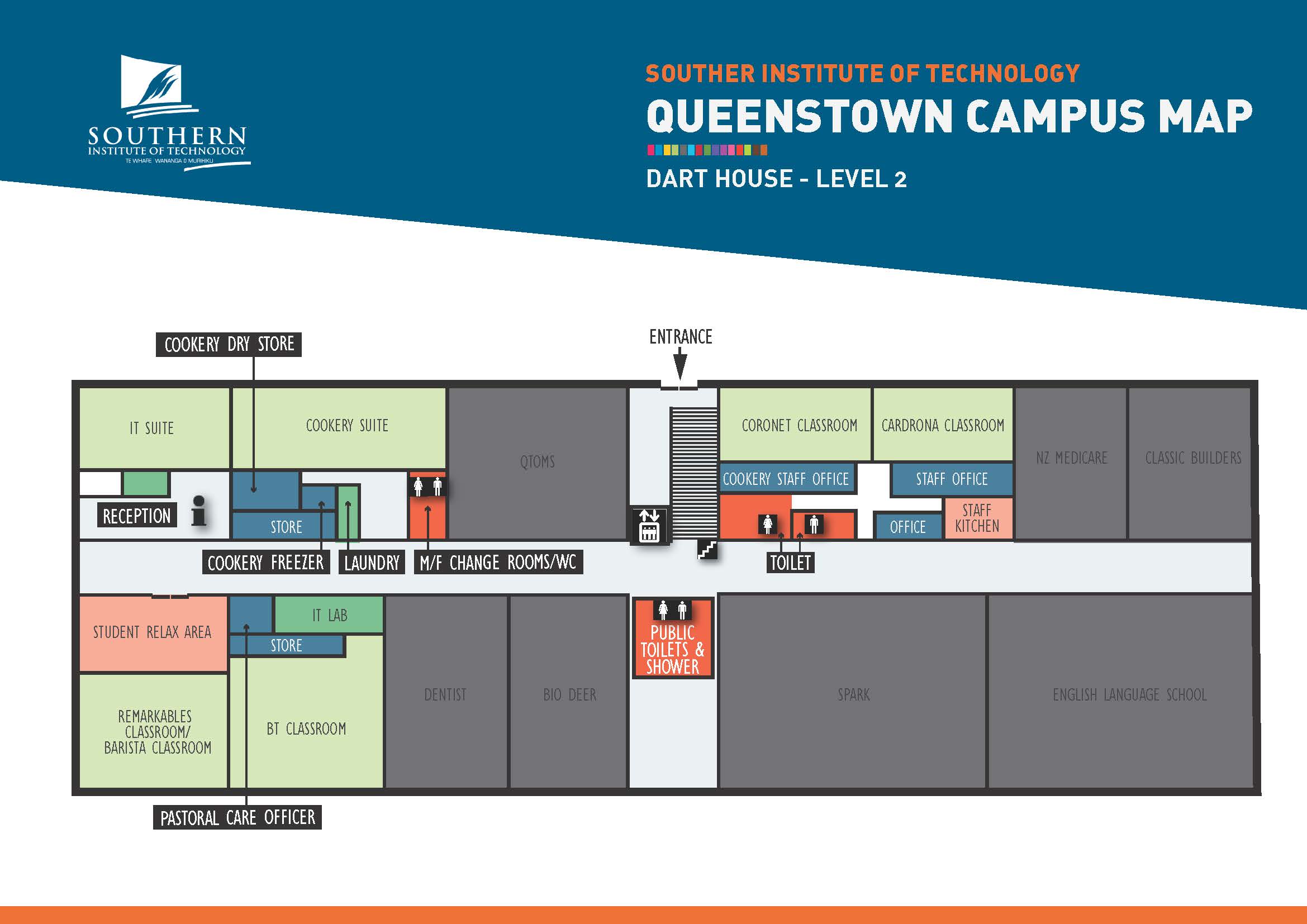 QT Campus Map